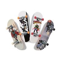 Tech Deck, Coffret de 4 fingerboards Ultra DLX, DC Superman, Mini-skateboards personnalisables à collectionner