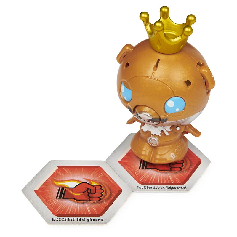 Bakugan, Coffret King Cubbo, Figurines articulées transformables Geogan Rising à collectionner