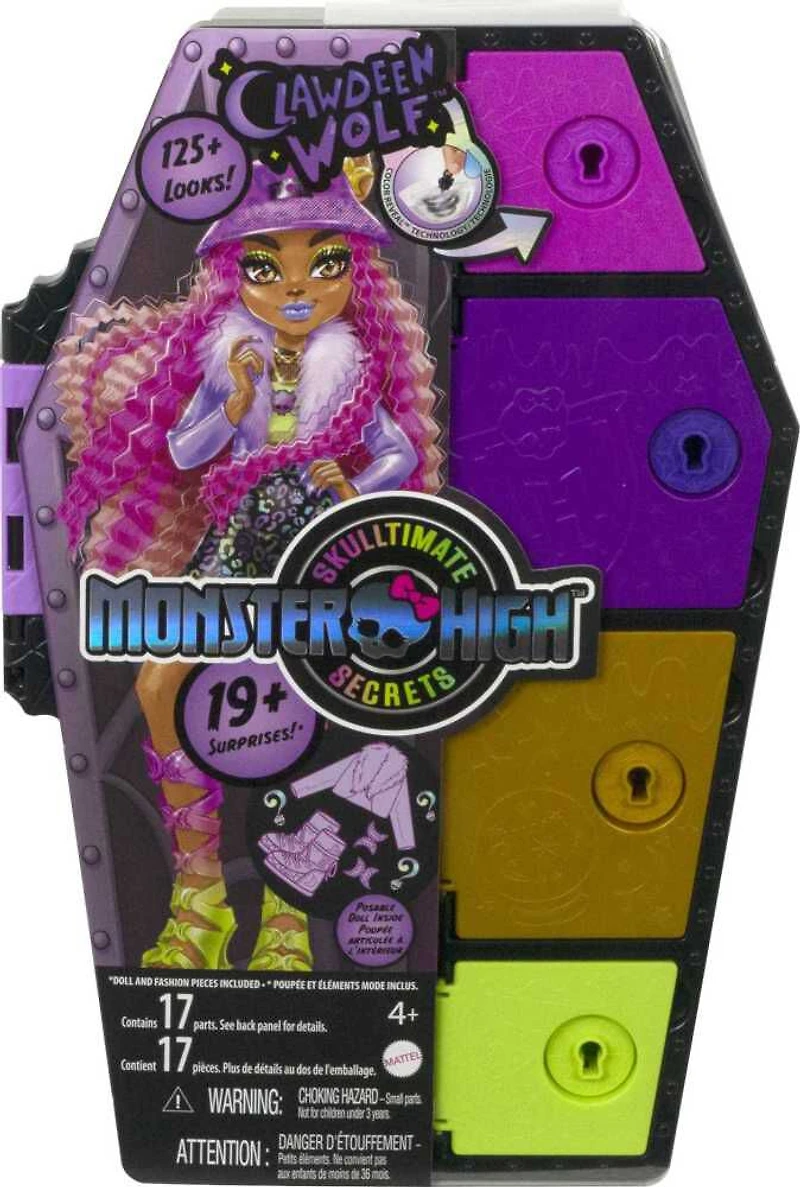 Monster High Coffret Poupée Clawdeen Wolf Monstrueux Secrets