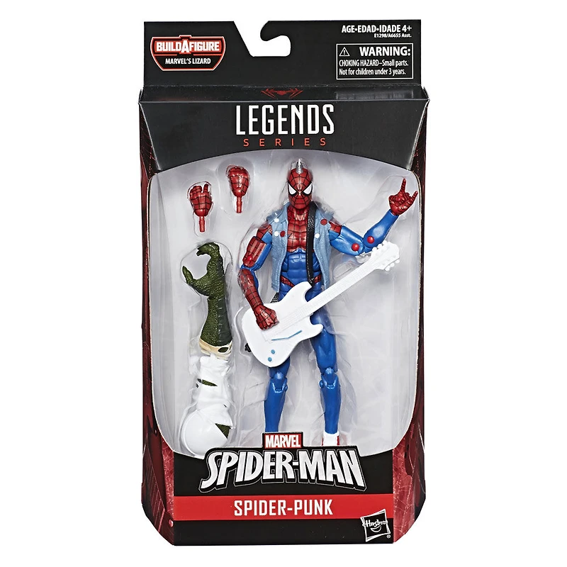Spider-Man série Legends - Figurine Spider-Punk de 15 cm.