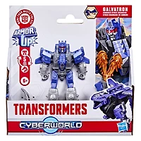 Transformers CYBERWORLD Armored Cyber Changers Galvatron Action Figure