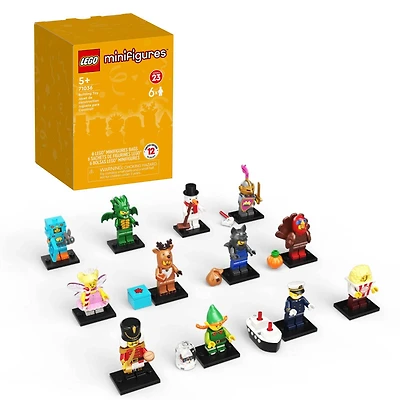 LEGO Figurines Series 23 lot de 6 71036 Ensemble de jeu de construction (1 ensemble de 6 sacs)