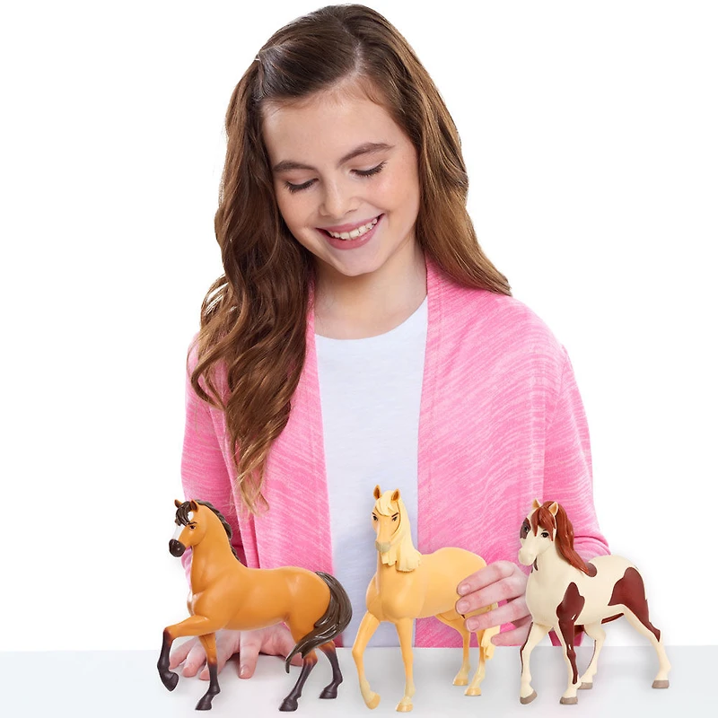 Cheval A Collectionner de 18 cm (7 pouces) DreamWorks Spirit Riding Free - Spirit - Notre exclusivité