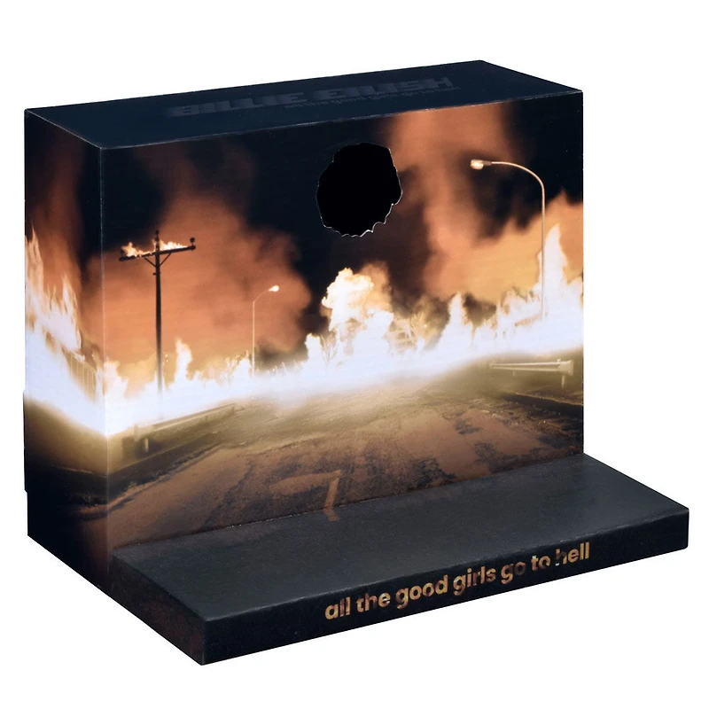 Figurine Billie Eilish de 15 cm - vidéo All Good Girls Go to Hell - Édition anglaise