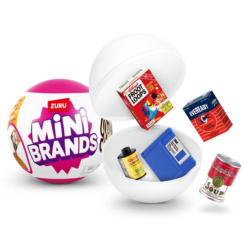 Capsule Mini Brands Retro de ZURU