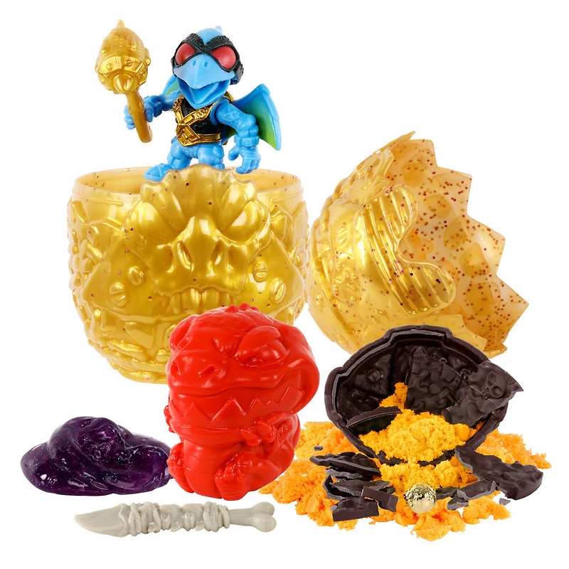 Treasure X oeuf Dino Gold Blindé Pk