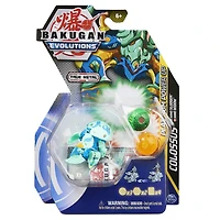 Bakugan Evolutions, Coffret Platinum Power Up Colossus avec Nano Sludgem et Widow