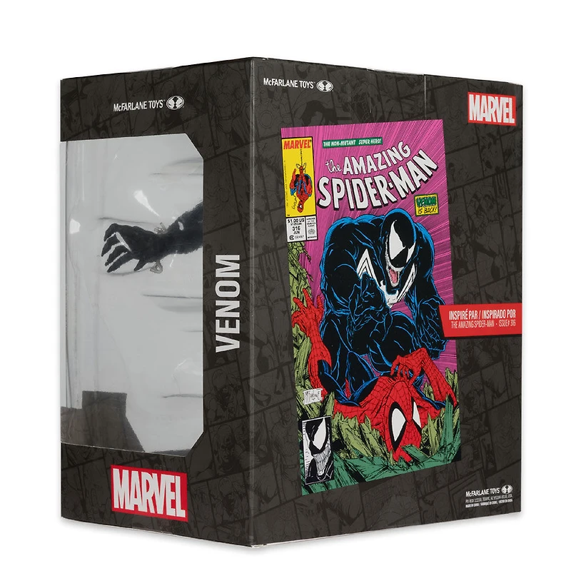 Marvel Venom 1:10ème Scale Collectible avec Scène (The Amazing Spider-Man #316)