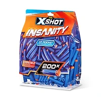X-Shot Insanity Dart Refill Pack (200 Darts) by ZURU