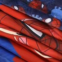 Ensemble de literie 2 Articles Spiderman pour Enfant, comprenant une Couette et une Taie d'Oreiller