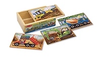 Construction Jigsaw Puzzles in a Box - English Edition