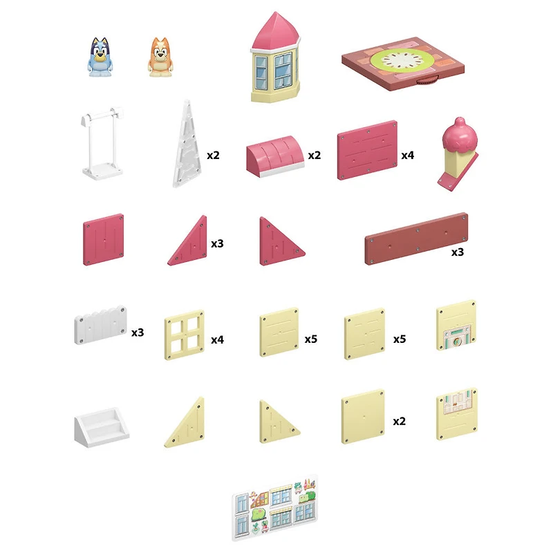 Tile Town Bluey Heeler Home Set