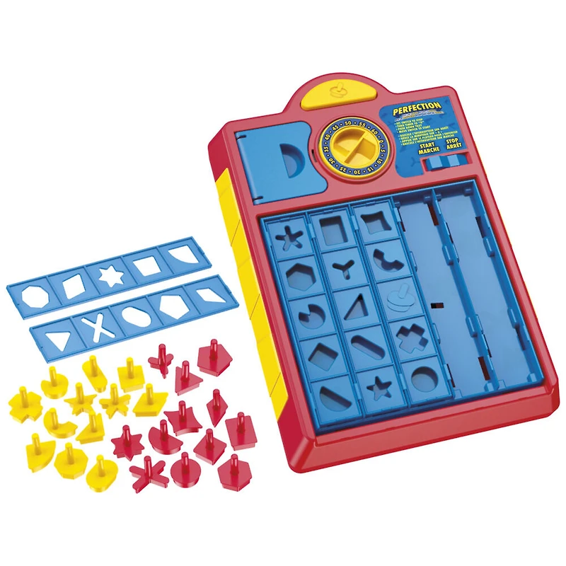 Jeu pour enfants Perfection, jeu sautant, plus de 250 combinaisons possibles sur le plateau
