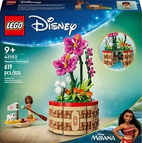 LEGO Disney Le pot de fleurs de Moana Jouet de fleurs à construire 43252