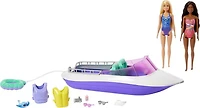 Barbie - Mermaid Power  - Coffret de jeu avec poupées et bateau