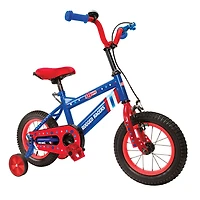 Rugged Racer 12 Inch Kids Bike with Training Wheels- America - English Edition