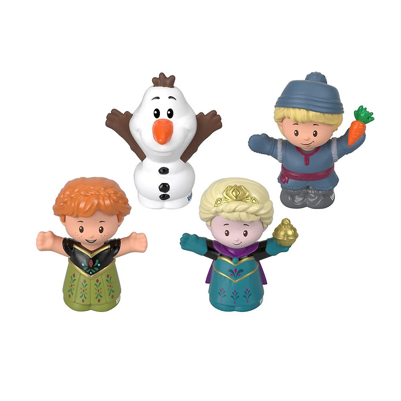 Disney Frozen Elsa & Friends Little People Figure Set for Toddlers, 4 Characters