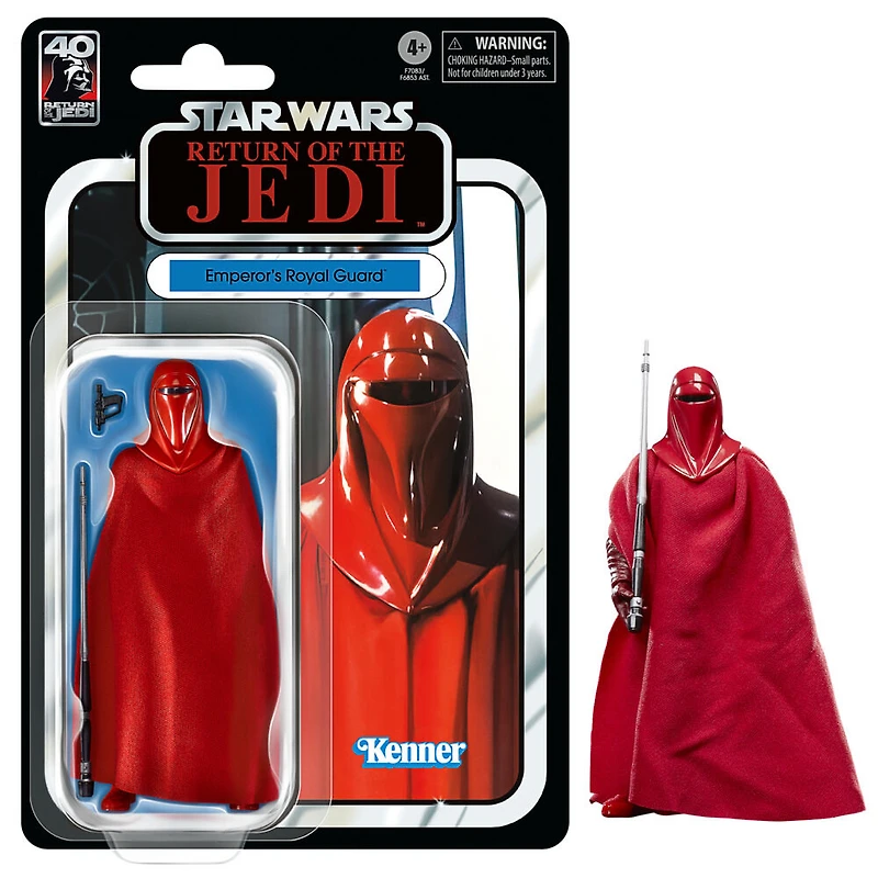 Star Wars The Black Series, Garde royal de l'Empereur, Star Wars : Le retour du Jedi, 40e anniversaire, figurine de 15 cm