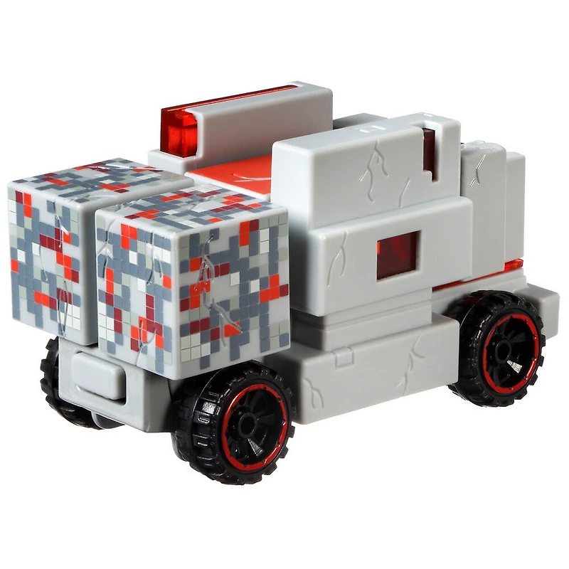 Hot Wheels - Véhicule, personnages Minecraft - Monstrosity
