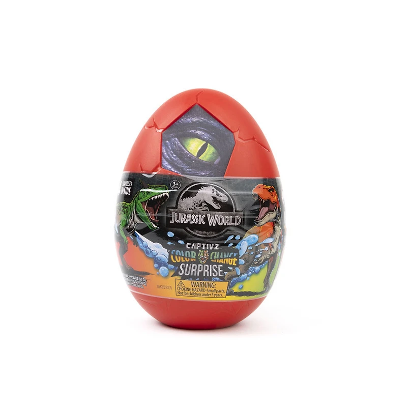 oeuf surprise Jurassic Captivz à alternance de couleurs