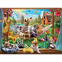 Masterpieces Puzzle Company Green Acres - Afternoon Siesta 300 Piece Puzzle - English Edition