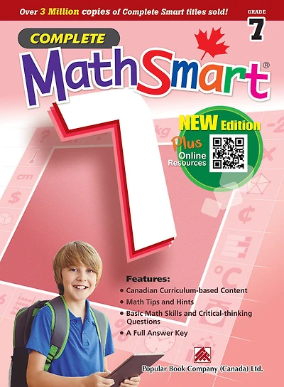 Complete MathSmart 7: Grade 7 - Édition anglaise