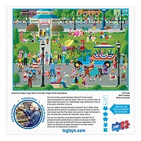 Casse-têtes SureLox - Collection Ville natale par Heronim - Défilé d'animaux - 1 000 pièces