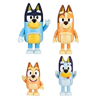 Bluey S5 Figure 4Pack - Nouvelles Expressions