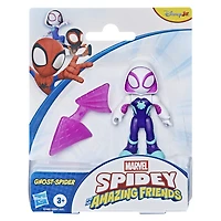Marvel Spidey et ses Amis Extraordinaires, figurine Ghost-Spider avec accessoire