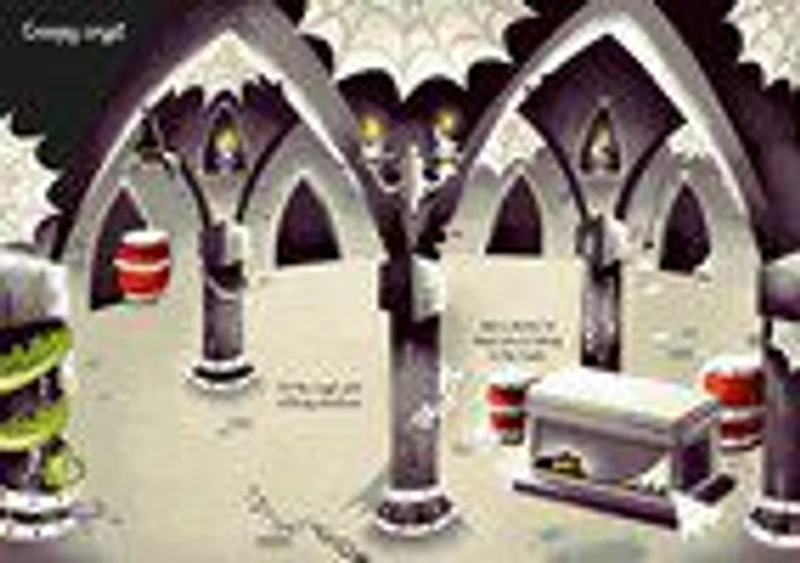 Sparkly Halloween Sticker Book - Édition anglaise