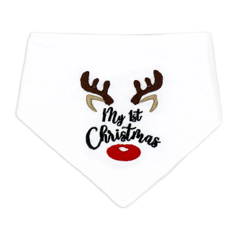 Baby Mode Baby's First Christmas - Red Reindeer 3 Piece Set