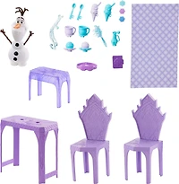 Disney Frozen Elsa's Frozen Ice Palace Castle Playset with Olaf, 5 Play Areas & 21 Accessories