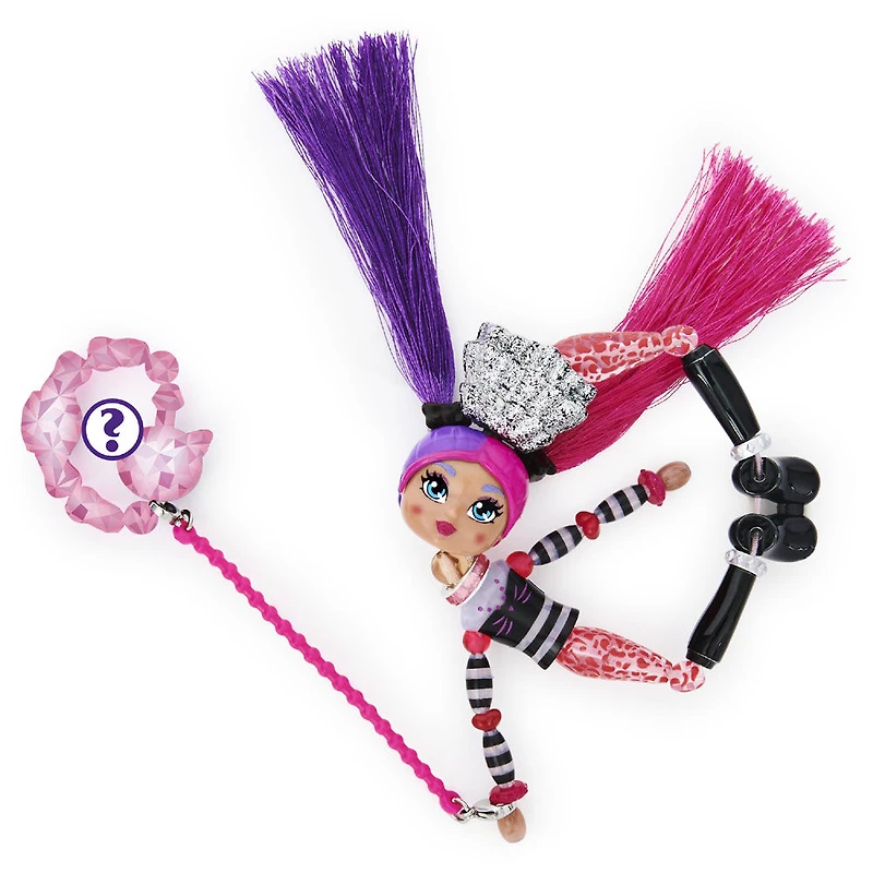 Twisty Girlz, Kitty Katt Transforming Doll to Collectible Bracelet with Mystery Twisty Petz