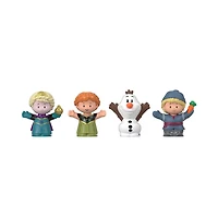 Disney Frozen Elsa & Friends Little People Figure Set for Toddlers, 4 Characters
