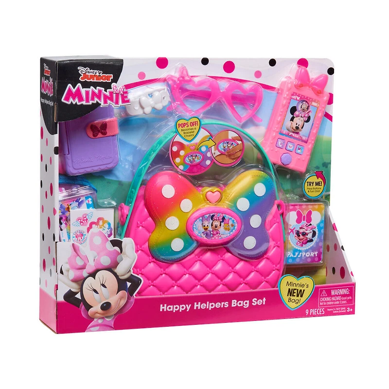 Ensemble de Sac des Aides Heureuses de Minnie Disney Junior