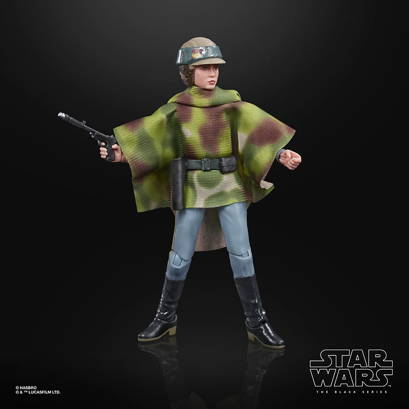 Star Wars The Black Series, figurine princesse Leia Organa (Endor) de 15 cm, Star Wars : Le retour du Jedi