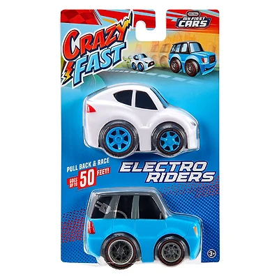 Paquet de 2 voitures Little Tikes My First Cars Crazy Fast Electro RidersMC