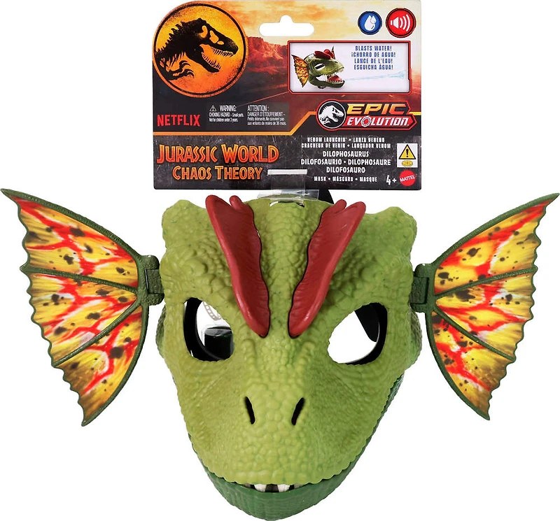 JURASSIC WORLD Venom Launchin' Dilophosaurus Mask