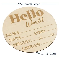 Just Born  - Birth Announcement Board