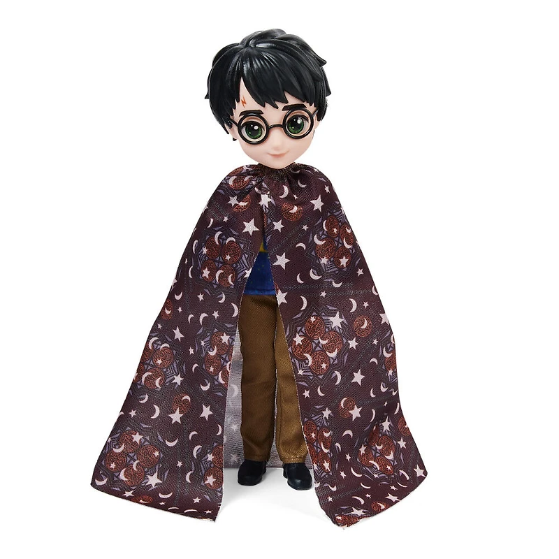 Wizarding World Harry Potter, Harry Potter Gift Set avec poupée de 20,3 cm, cape d'invisibilité et 5 accessoires