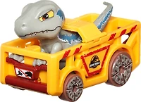 Hot Wheels RacerVerse Die-Cast Vehicle with Blue the Raptor Driver