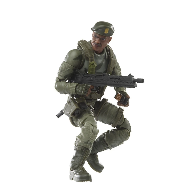 G.I. Joe Classified Series, figurine Lonzo Stalker Wilkinson 46 de collection de 15 cm, nombreux accessoires, emballage spécial