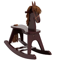Storkcraft Wooden Rocking Horse - Espresso