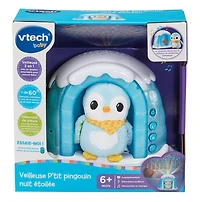 VTech Baby Veilleuse P'tit Oingouin Nuit Etoilee - Édition française