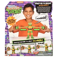 Tales of Teenage Mutant Ninja Turtles: Stretch N Shout Michelangelo Figure - R Exclusive