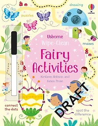 Wipe-Clean: Fairy Activities- Édition anglaise