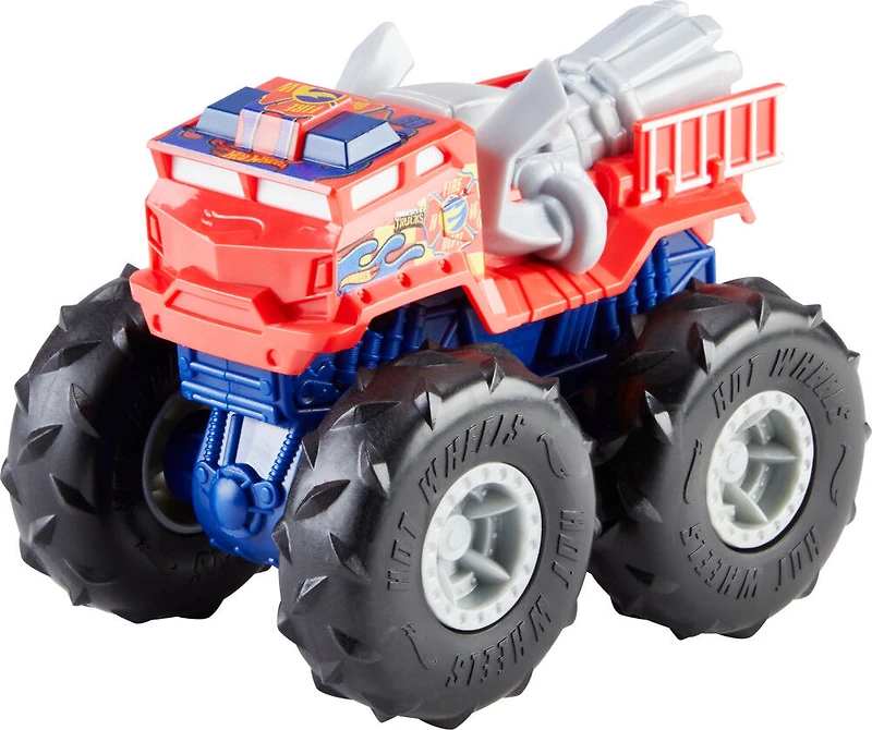 Hot Wheels - Monster Trucks - Véhicule Rev Tredz - 5 Alarm