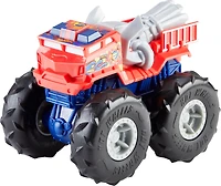 Hot Wheels - Monster Trucks - Véhicule Rev Tredz - 5 Alarm