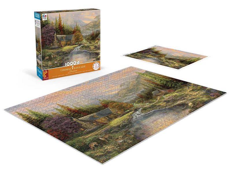 Thomas Kinkade - Sierra Paradise - 1000 Piece Puzzle