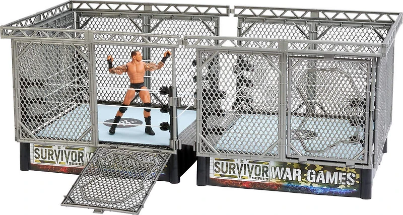 WWE-Coffret Les Guerriers du Ring Survivor Series-coffret avec 2rings